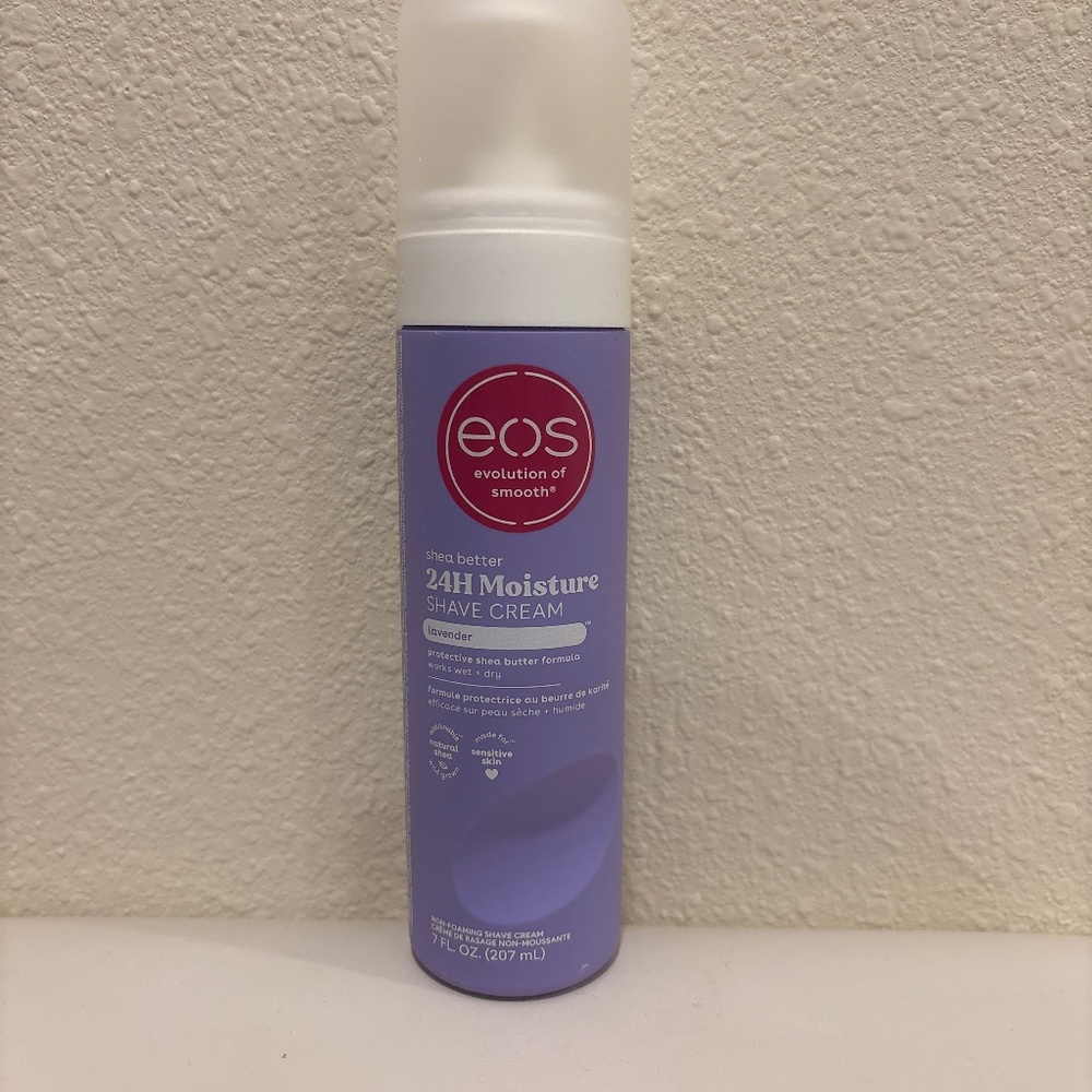 Eos lavender shaving cream NWT